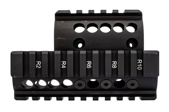 midwest industries mini draco AK handguard black is made from 6061 aluminum